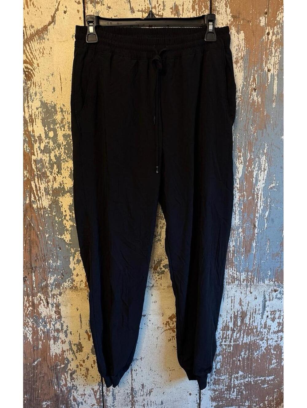 Cynthia Rowley Black Joggers size 6